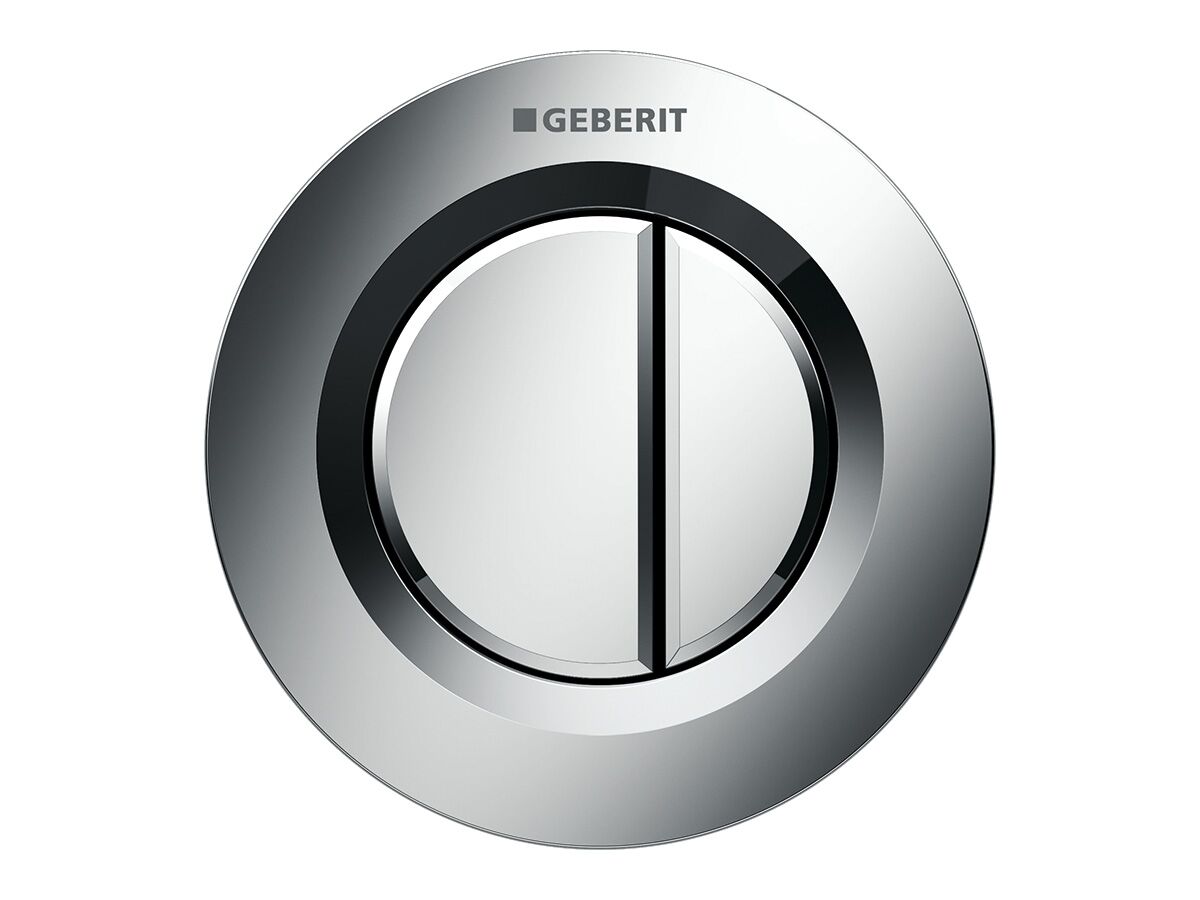 reece Geberit Sigma Remote Round Dual Flush Button Chrome