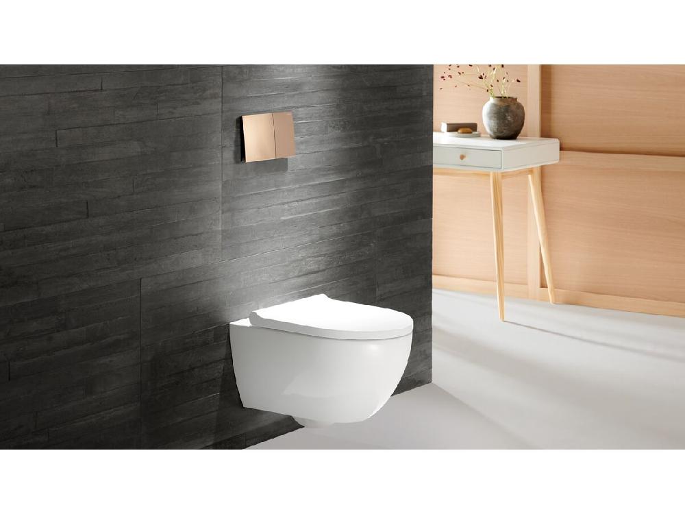 Reece Geberit Sigma70 Dual Flush Button Brass Easy Clean Coating