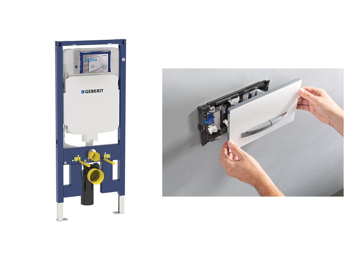 reece Geberit Sigma8 Wall Hung Cistern with DuoFresh (4 Star)