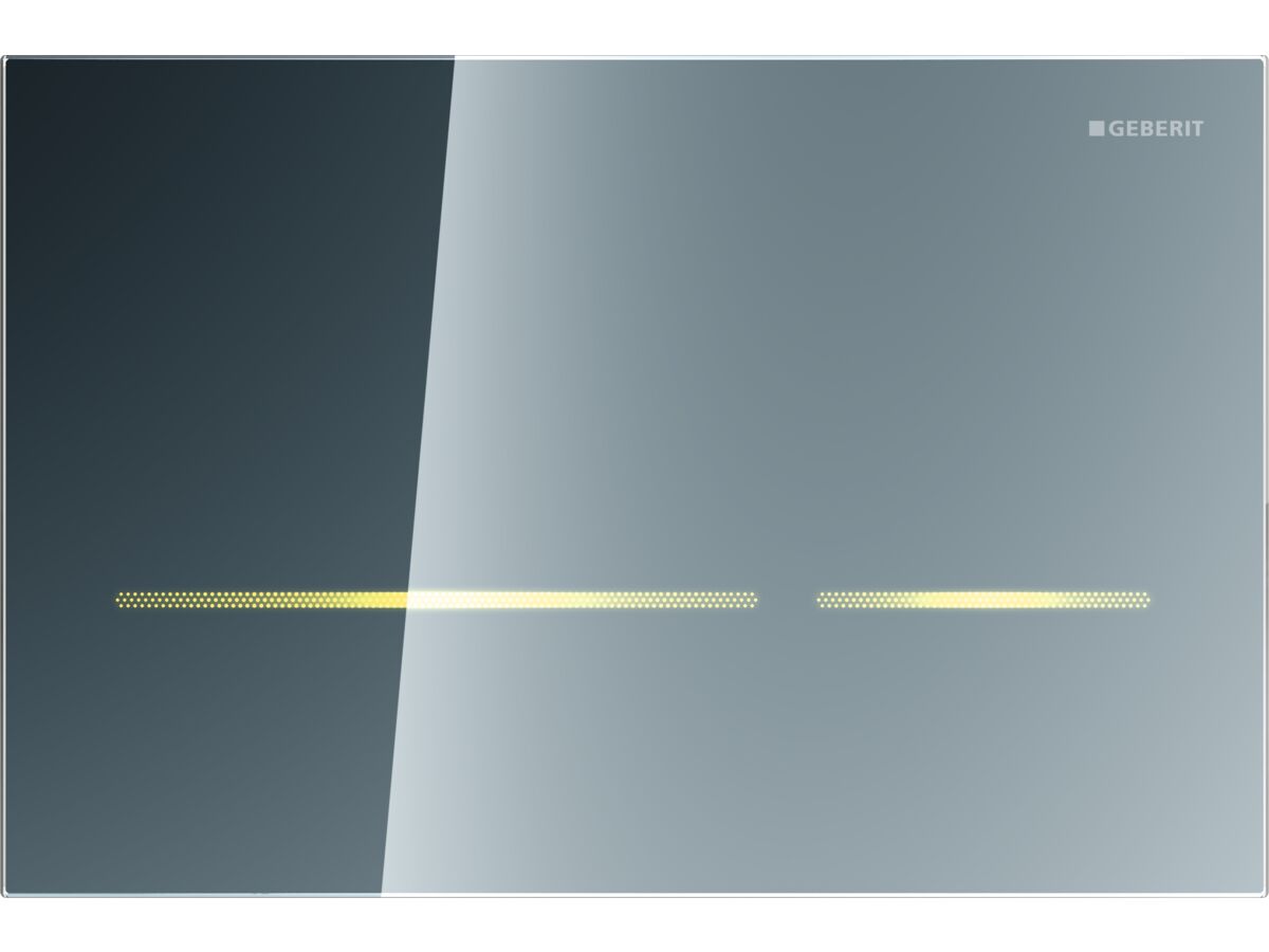 Reece Geberit Sigma80 Bluetooth Sensor Plate Reflective Glass