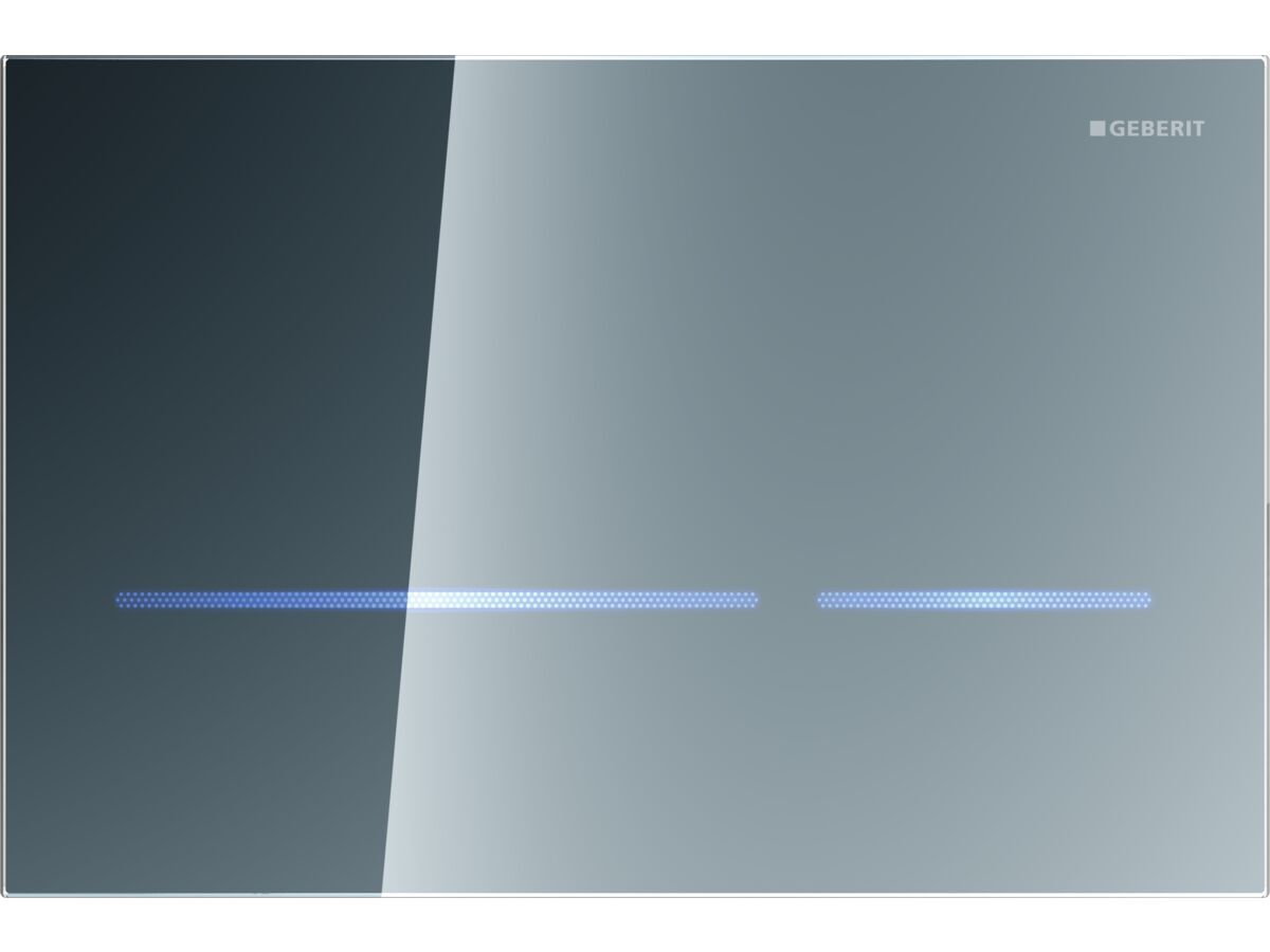 reece Geberit Sigma80 Bluetooth Sensor Plate Reflective Glass reece Geberit Sigma80 Bluetooth Sensor Plate Reflective Glass