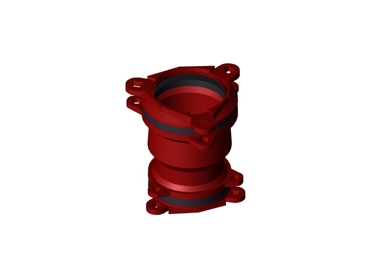 Reece GF Waga MJ3107 EPDM Restraint Step Coupling 46- 71mm / 63- 90mm