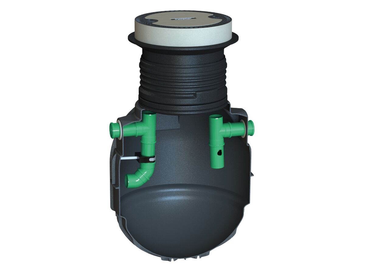 reece GRAF Grease Trap 1500ltr includes Cast Iron Lid Class D
