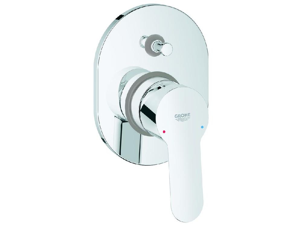 reece GROHE BauEdge Shower / Bath Mixer Tap with Diverter Chrome (V2)