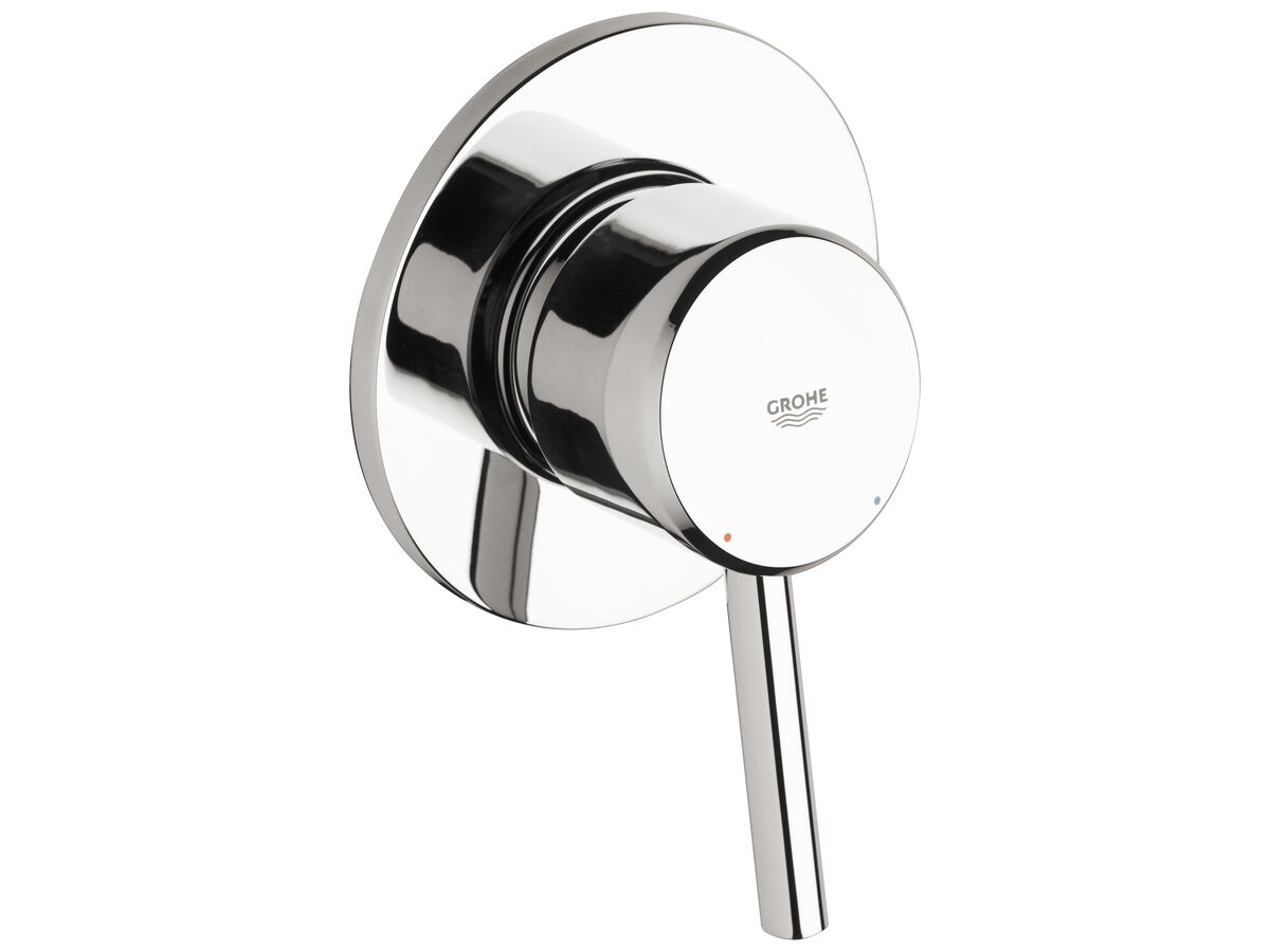 reece GROHE Concetto Shower / Bath Mixer Tap Front of Wall Trim Set Only Chrome