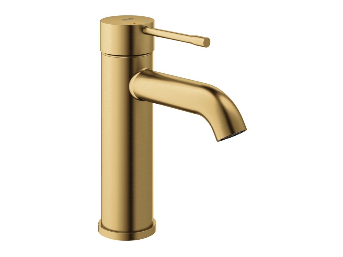 reece GROHE Essence New Basin Mixer Curved Brushed Cool Sunrise (6 Star)