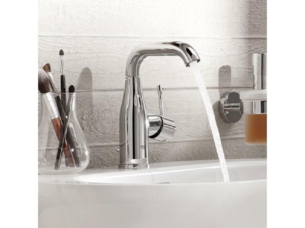 Reece GROHE Essence New Gooseneck Basin Mixer Tap Chrome (5 Star) Lead Free