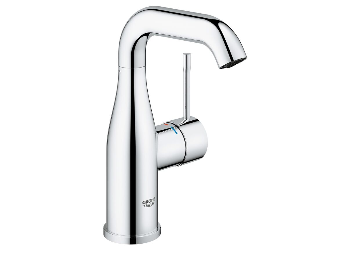 reece GROHE Essence New Gooseneck Basin Mixer Tap Chrome (5 Star) Lead Free