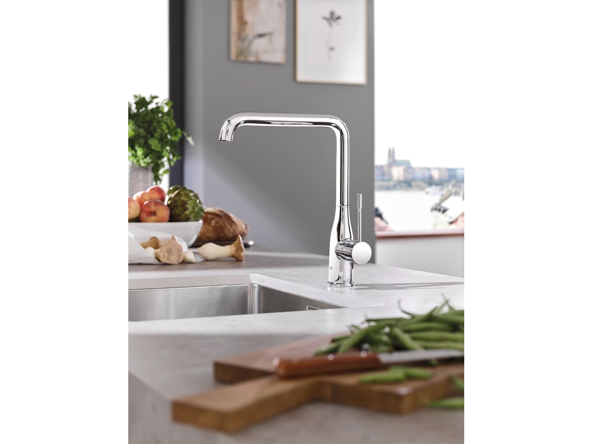 Reece GROHE Essence New Gooseneck Sink Mixer Chrome (4 Star) Lead Free