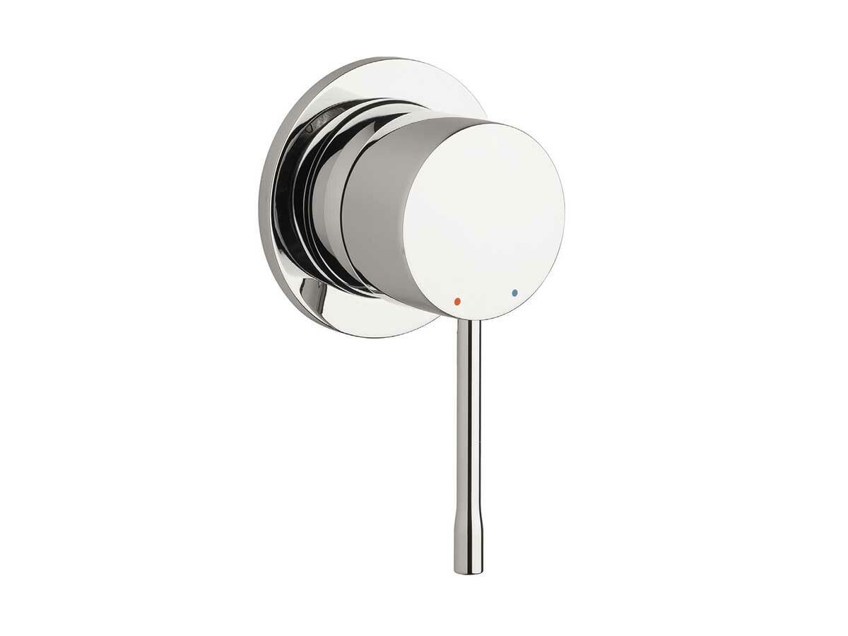 reece GROHE Essence New Shower / Bath Mixer Tap Front of Wall Trim Set Only Chrome