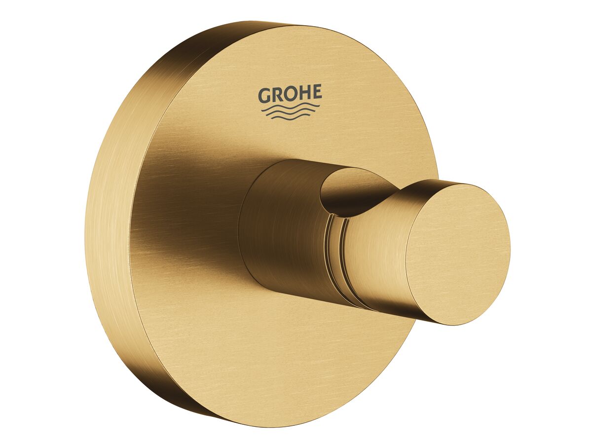 reece GROHE Essentials Accessories Robe Hook Brushed Cool Sunrise