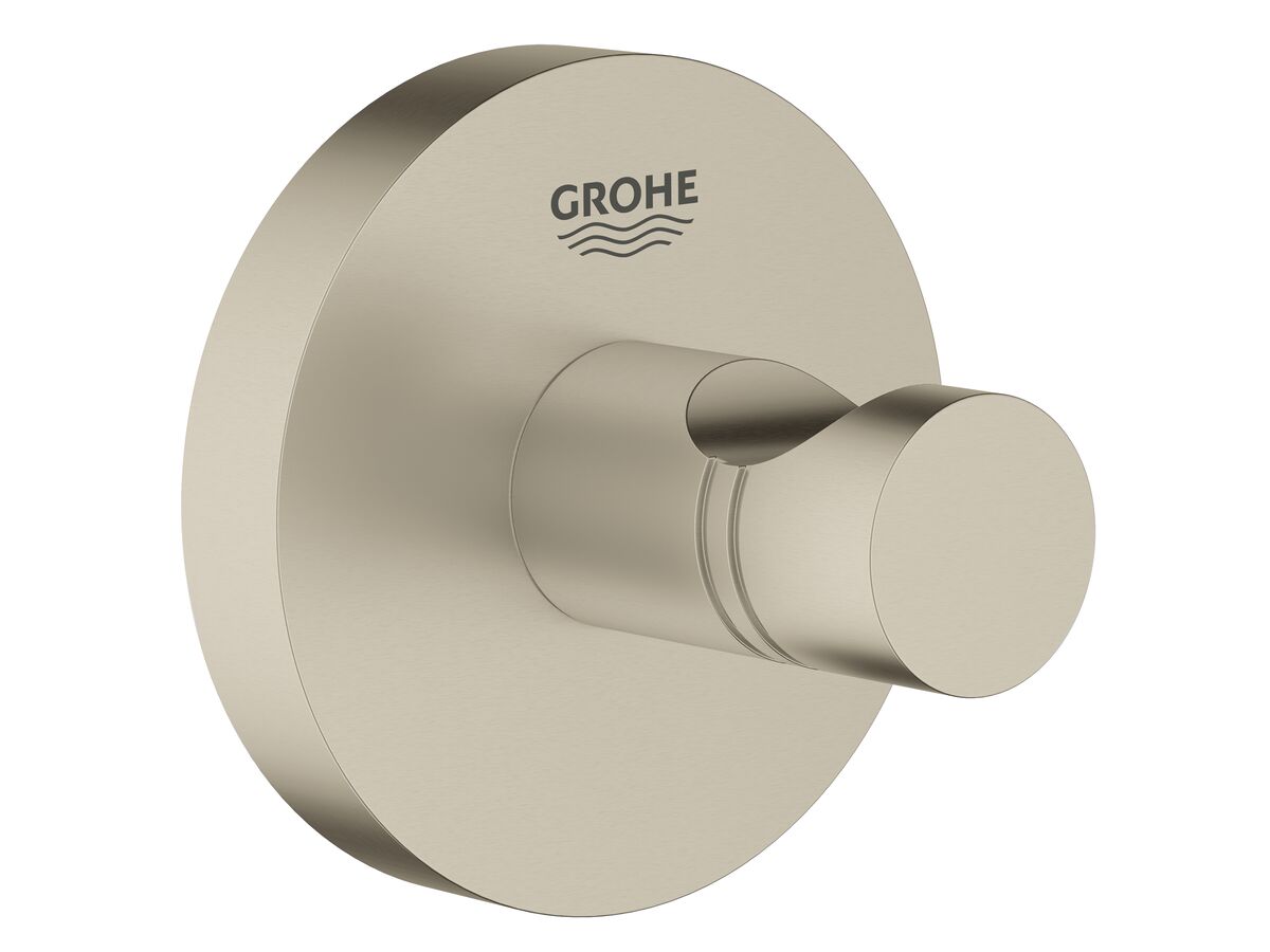 reece GROHE Essentials Accessories Robe Hook Brushed Nickel