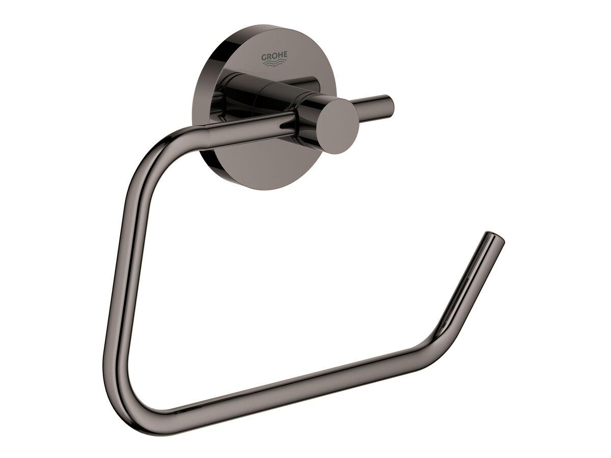 reece GROHE Essentials Accessories Toilet Roll Holder Hard Graphite