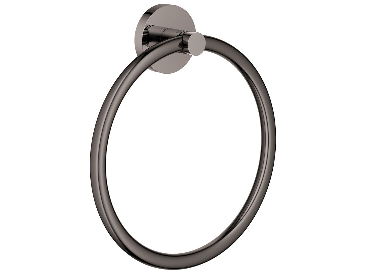 reece GROHE Essentials Accessories Towel Ring Hard Graphite