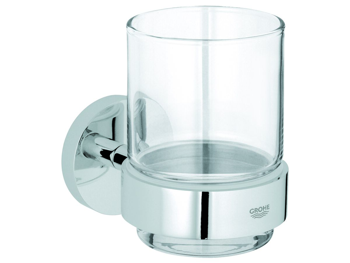 reece GROHE Essentials Accessories Tumbler Holder Chrome