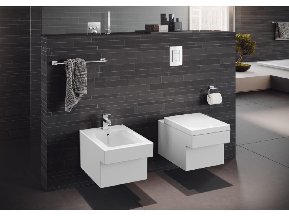 Reece GROHE Essentials Cube Accessories Single Towel Holder 600mm
