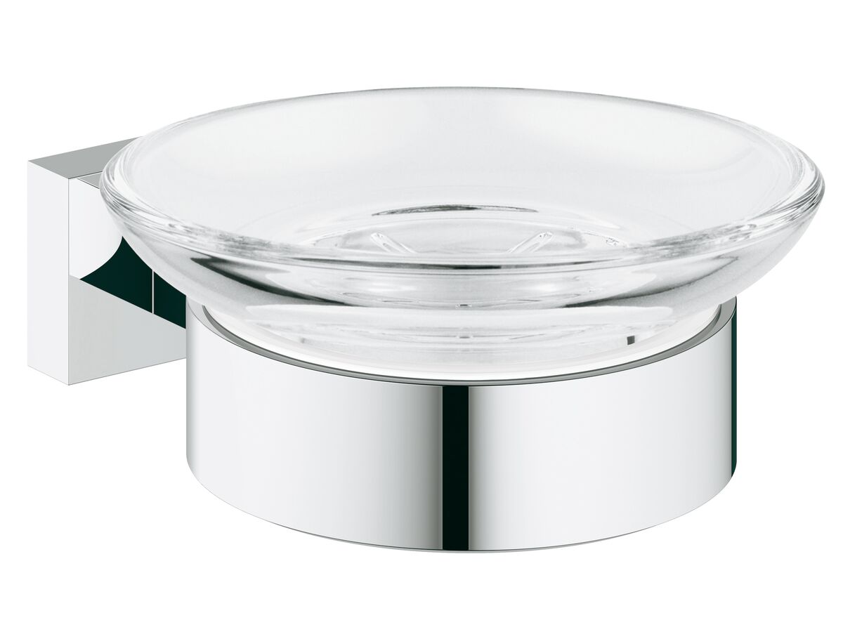 reece GROHE Essentials Cube Accessories Soap Dish Chrome