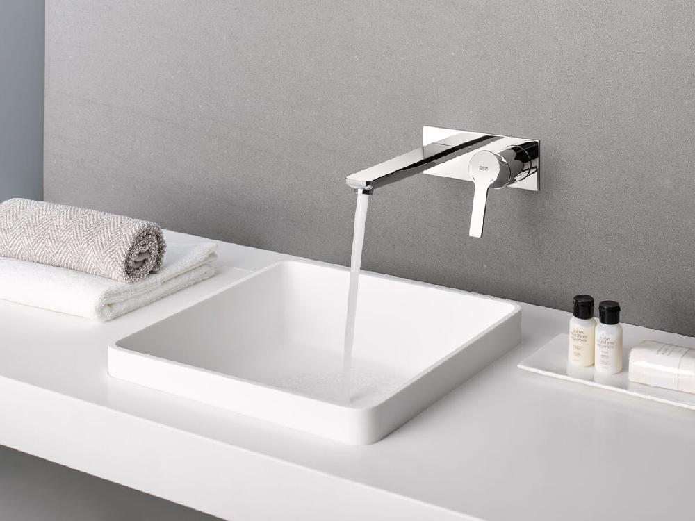 Reece GROHE Lineare New Wall Basin Mixer Set 149mm Chrome (5 Star)