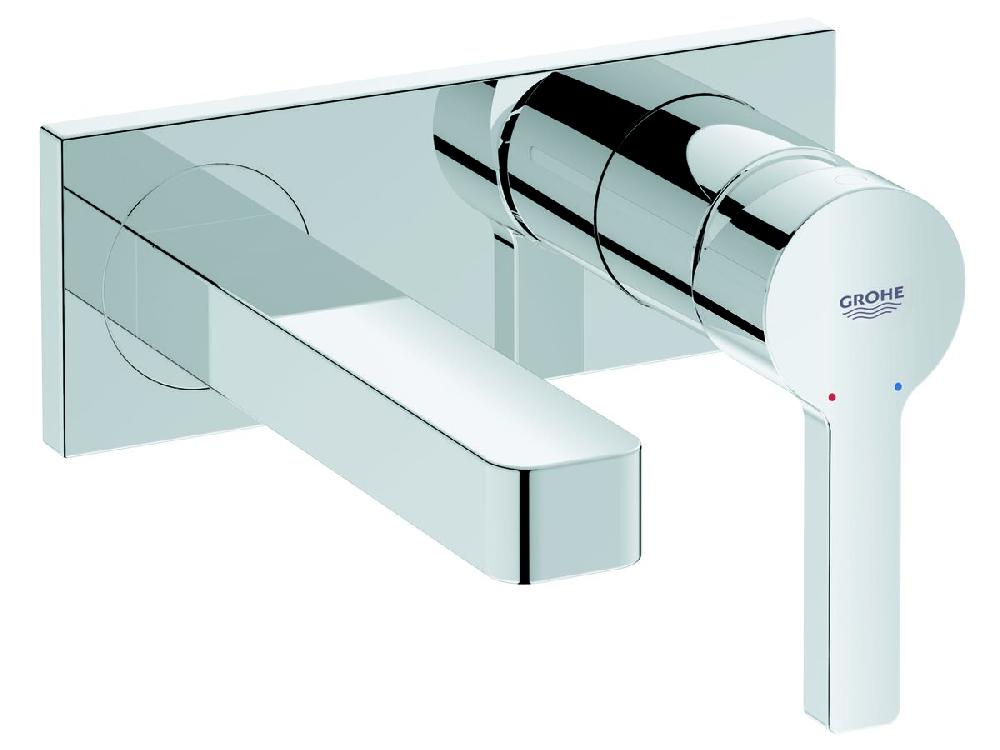 reece GROHE Lineare Wall Basin Mixer Tap Set 150mm Chrome (3 Star)