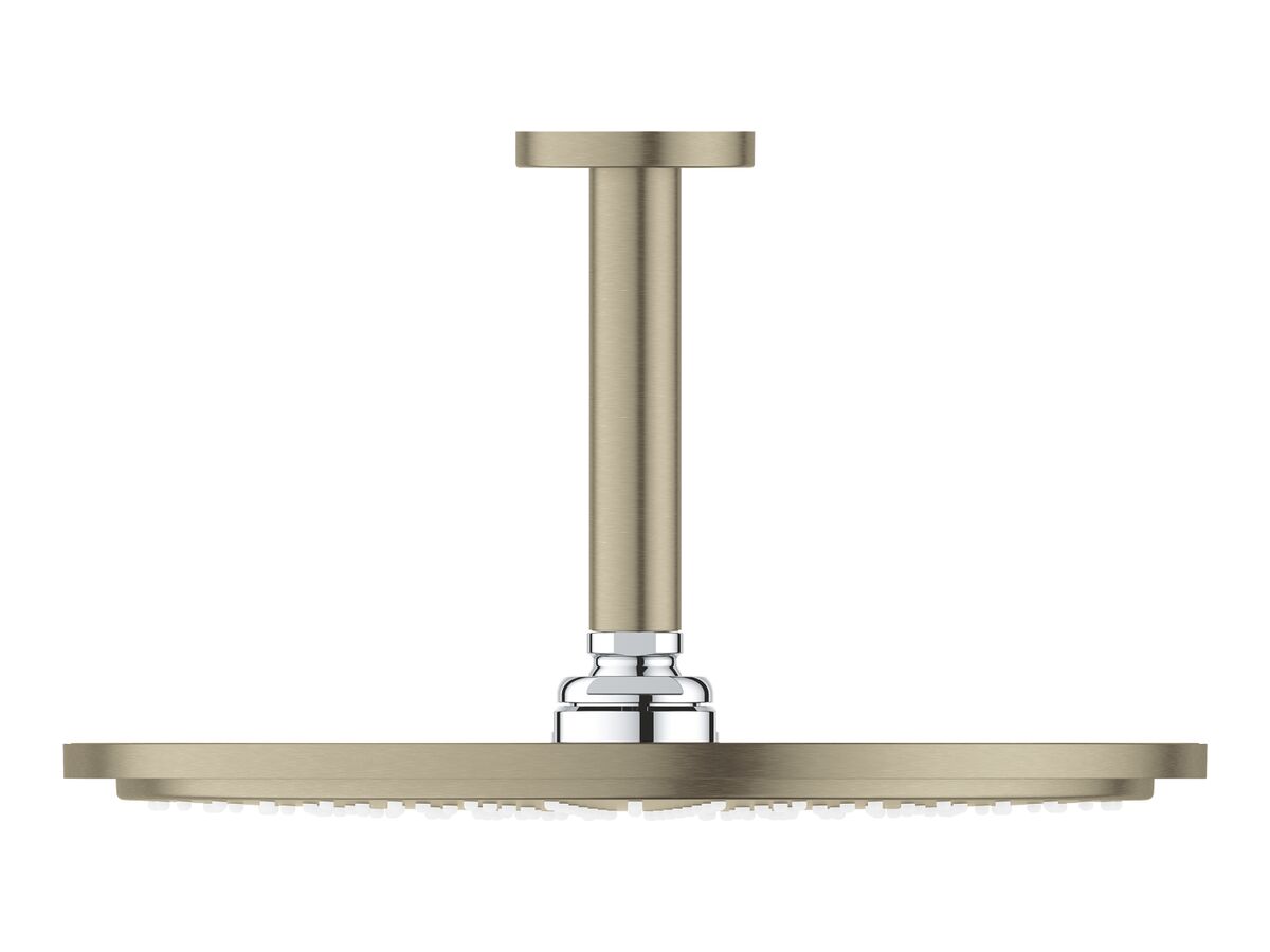 Reece GROHE Rainshower Cosmo Overhead Ceiling Shower 310mm Brushed Nickel (3 Star)