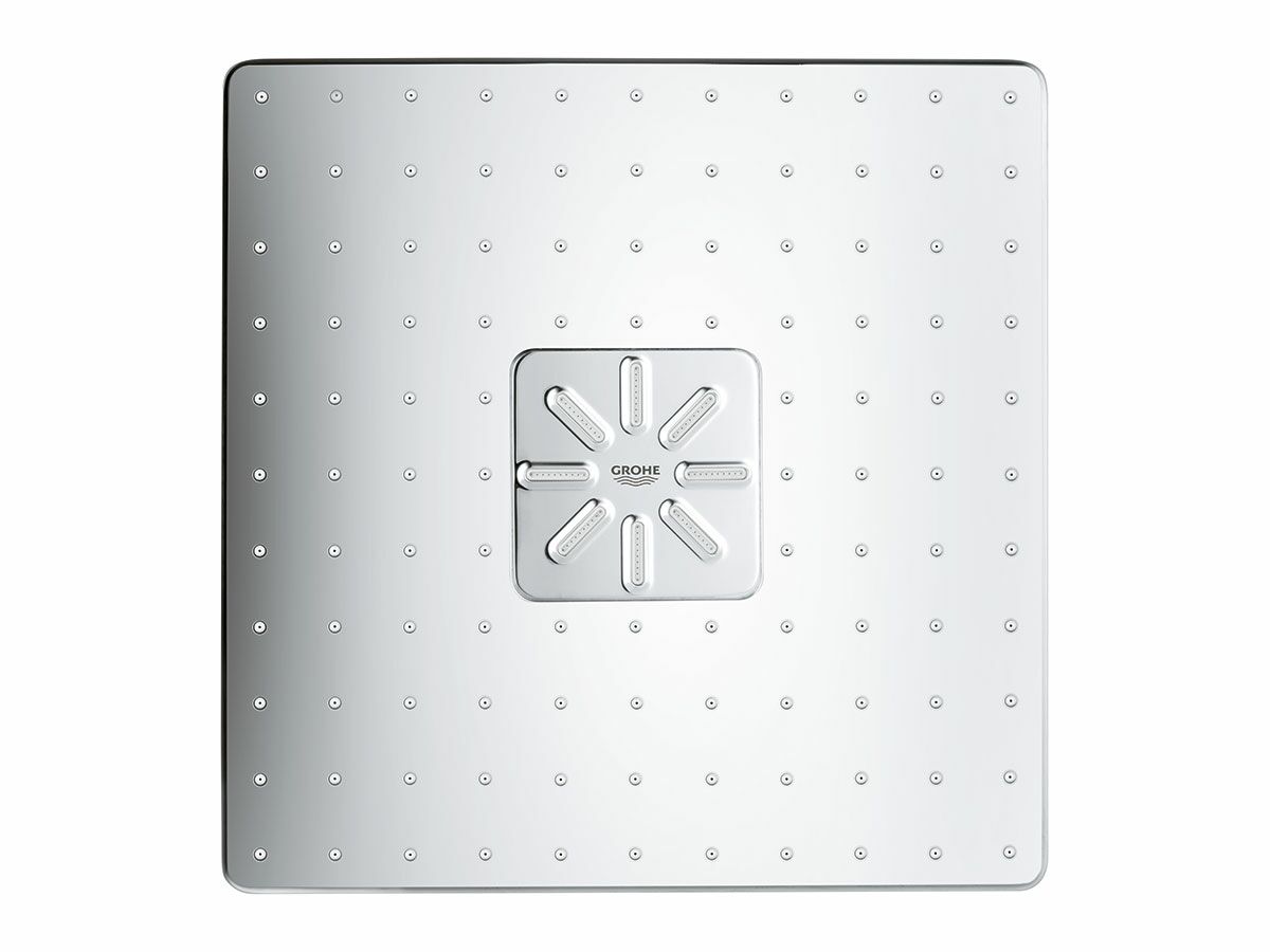 Reece GROHE Rainshower SmartActive Ceiling Shower (less Inwall Body) Front Of Wall Trim Set Only Chrome (3 Star)
