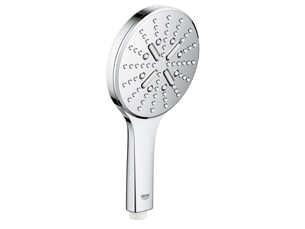 reece GROHE Rainshower SmartActive Round 3-Function Handpiece Chrome (3 Star)