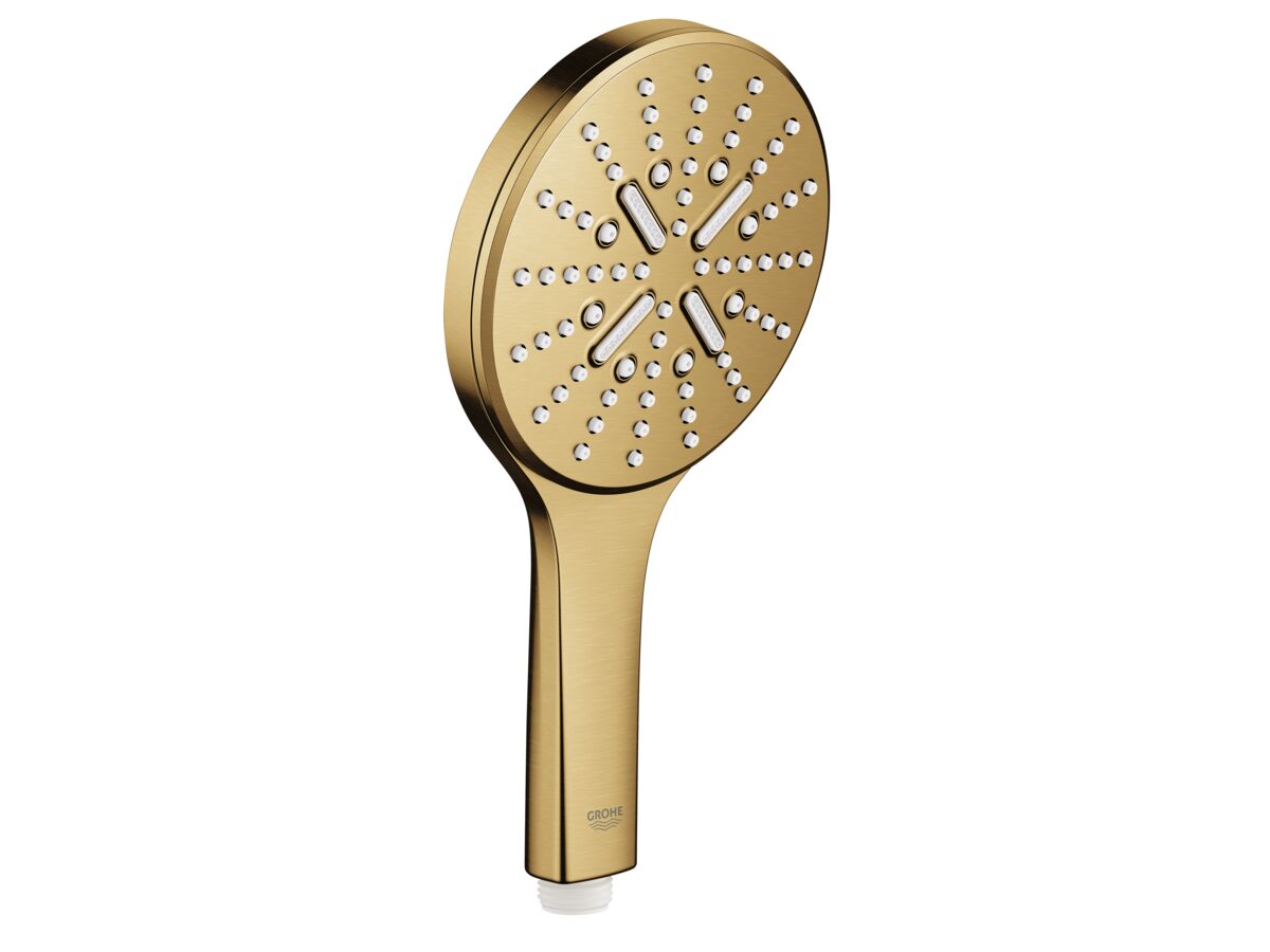 reece GROHE Rainshower SmartActive Round Handpiece Brushed Cool Sunrise (3 Star)