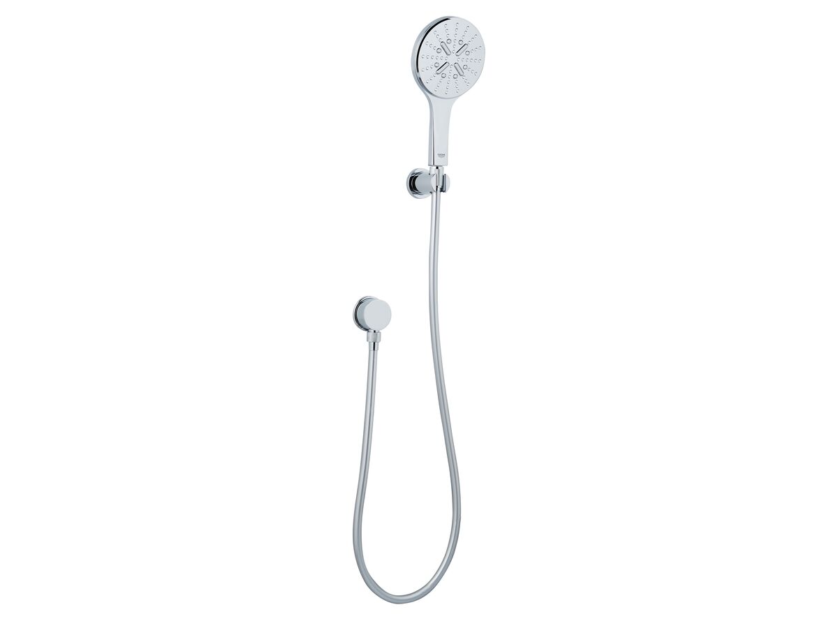 reece GROHE Rainshower SmartActive Round Handshower with Elbow Chrome (3 Star)