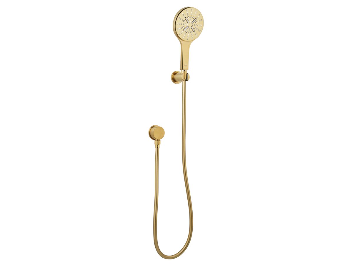 reece GROHE Rainshower SmartActive Round Handshower with Elbow Brushed Cool Sunrise (3 Star)
