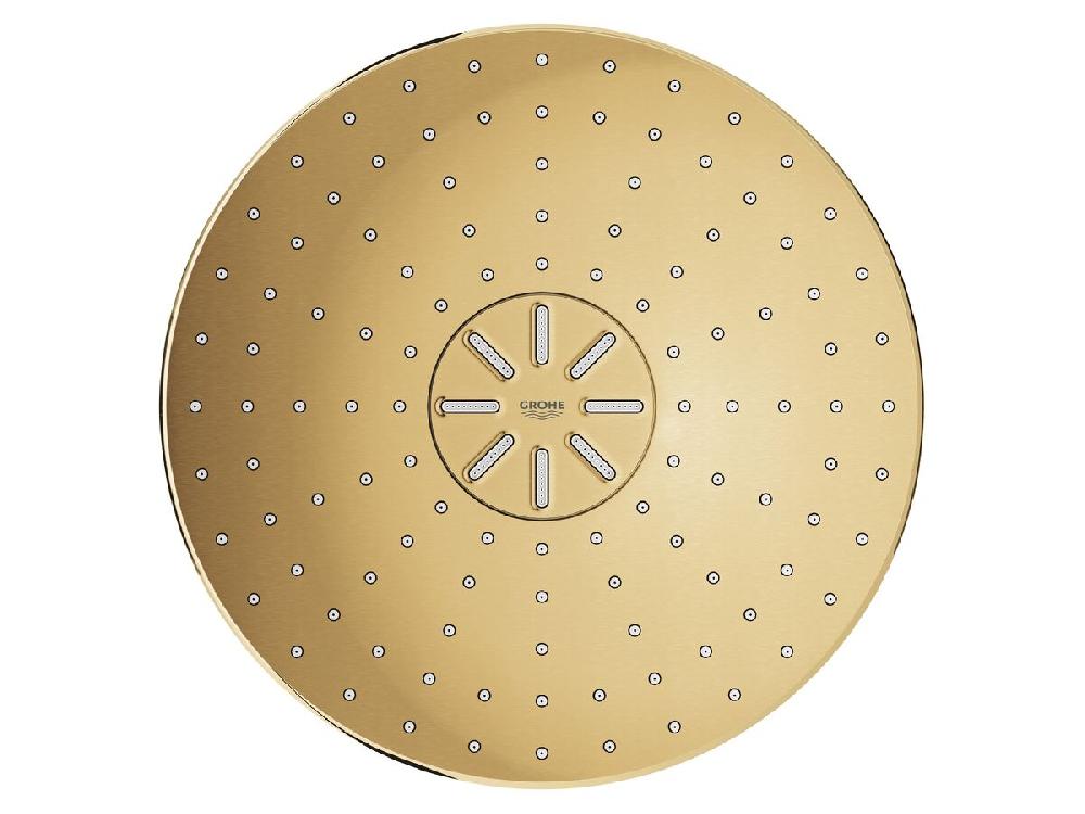 Reece GROHE RainShower SmartActive Wall Shower (less Inwall Body) Front Of Wall Trim Set Only Round Brushed Cool Sunrise (3 Star)