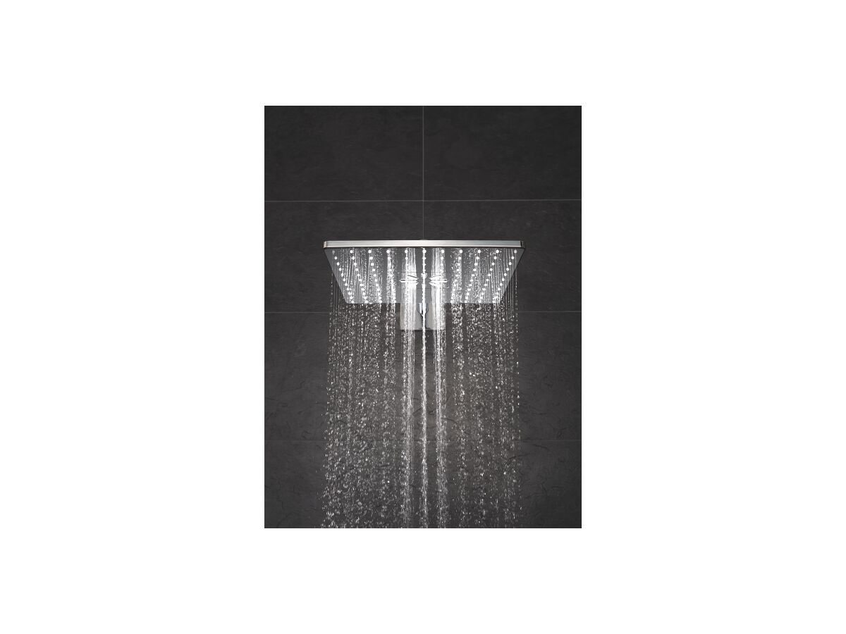 Reece GROHE Rainshower SmartActive Wall Shower Square Chrome (3 Star)