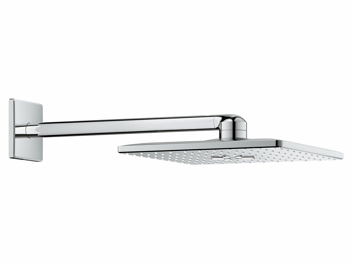 reece GROHE Rainshower SmartActive Wall Shower Square Chrome (3 Star)