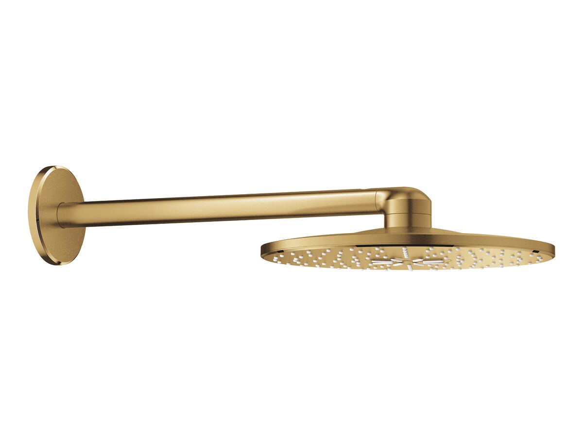 reece GROHE Rainshower SmartActive with Shower Round Brushed Cool Sunrise (3 Star)
