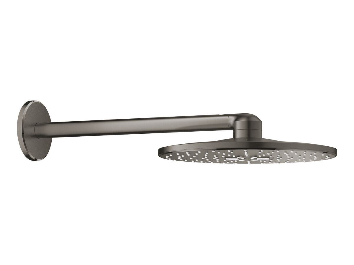 reece GROHE Rainshower SmartActive with Shower Round Hard Graphite (3 Star)