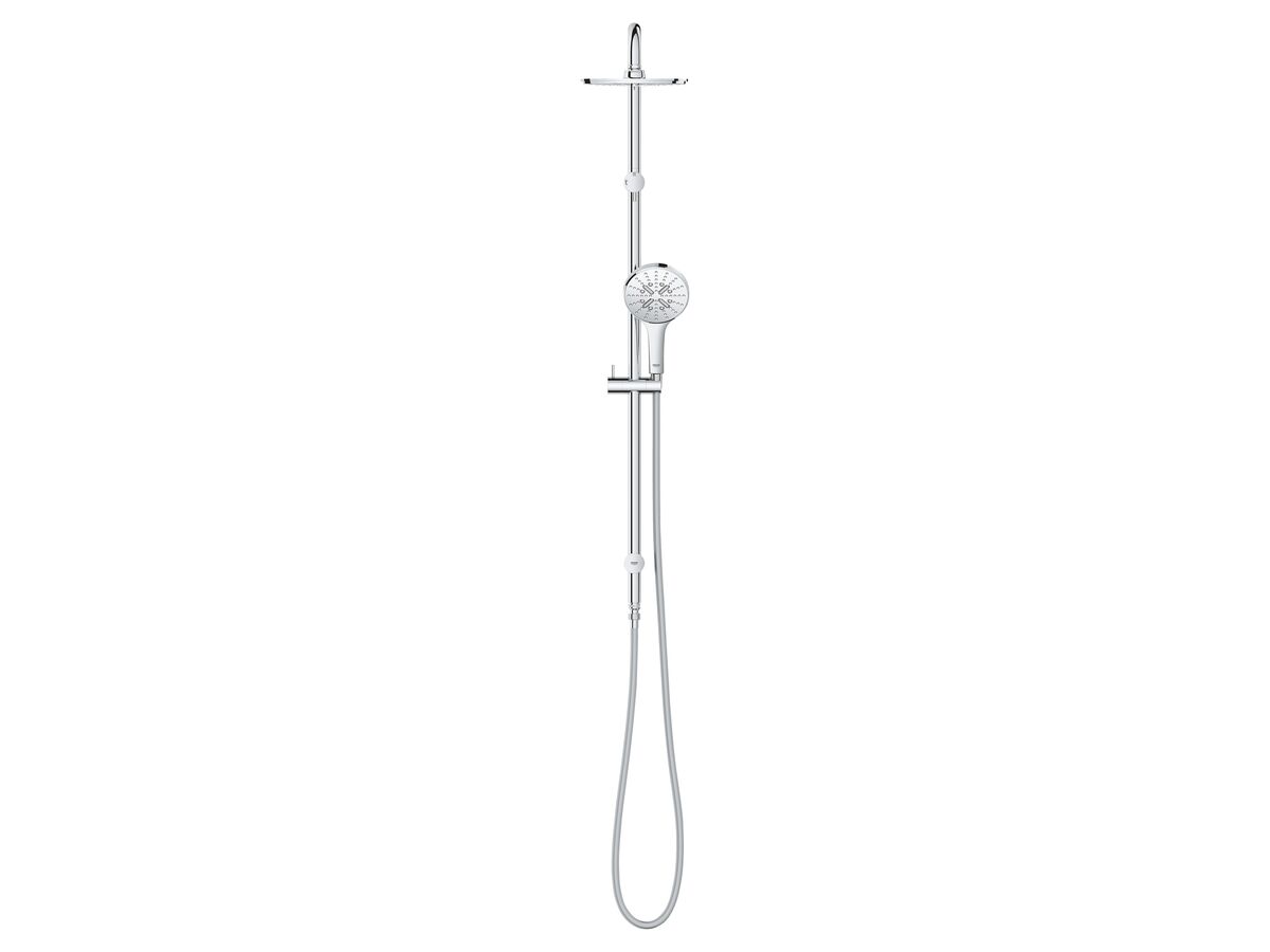 Reece GROHE SmartActive Twin Rail Shower Round Chrome (3 Star)