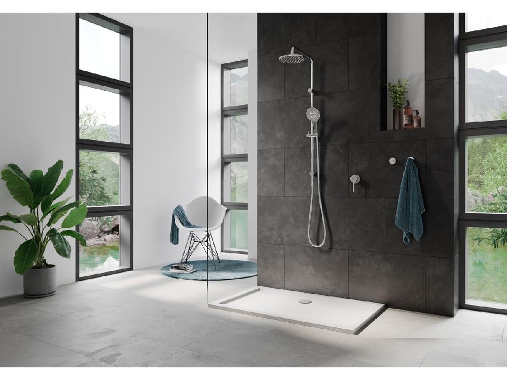 Reece GROHE SmartActive Twin Rail Shower Round Chrome (3 Star)