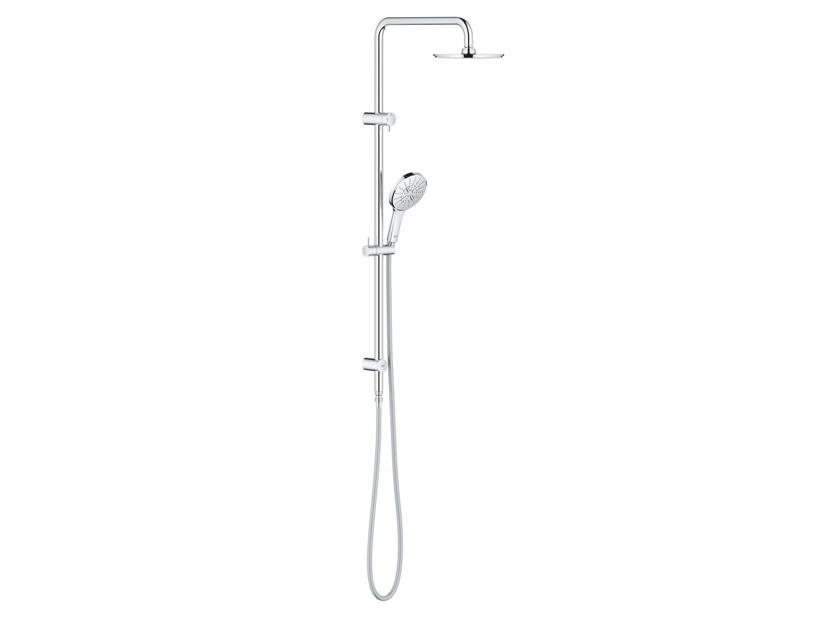 reece GROHE SmartActive Twin Rail Shower Round Chrome (3 Star)