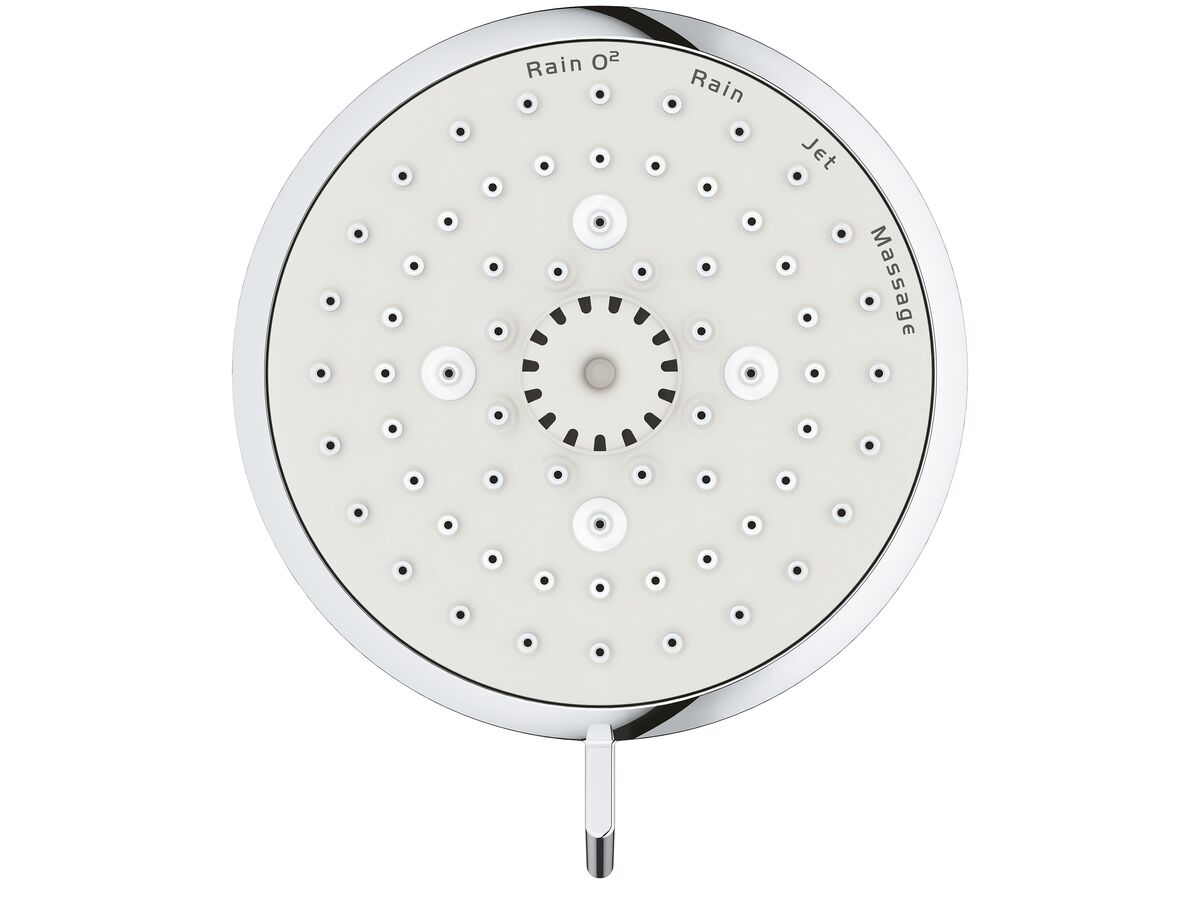 Reece GROHE Tempesta Cosmopolitan 100 Wall Shower With Arm 4 Spray White (4 Star)