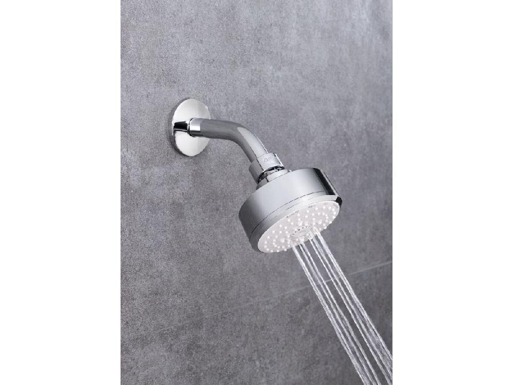 Reece GROHE Tempesta Cosmopolitan 100 Wall Shower With Arm 4 Spray White (4 Star)