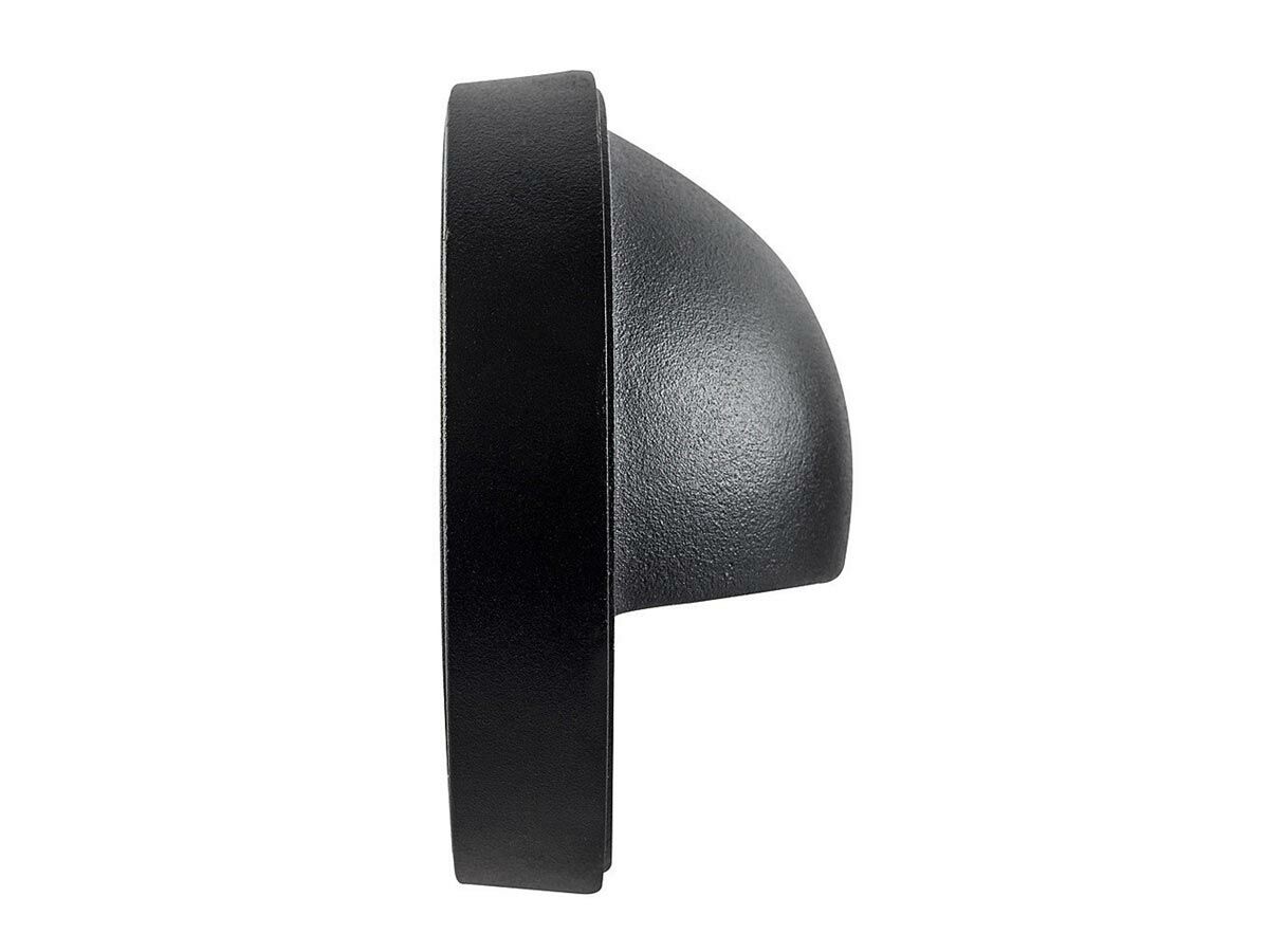 Reece Havit Black Round Surface Mounted Step Light With Eyelid G9
