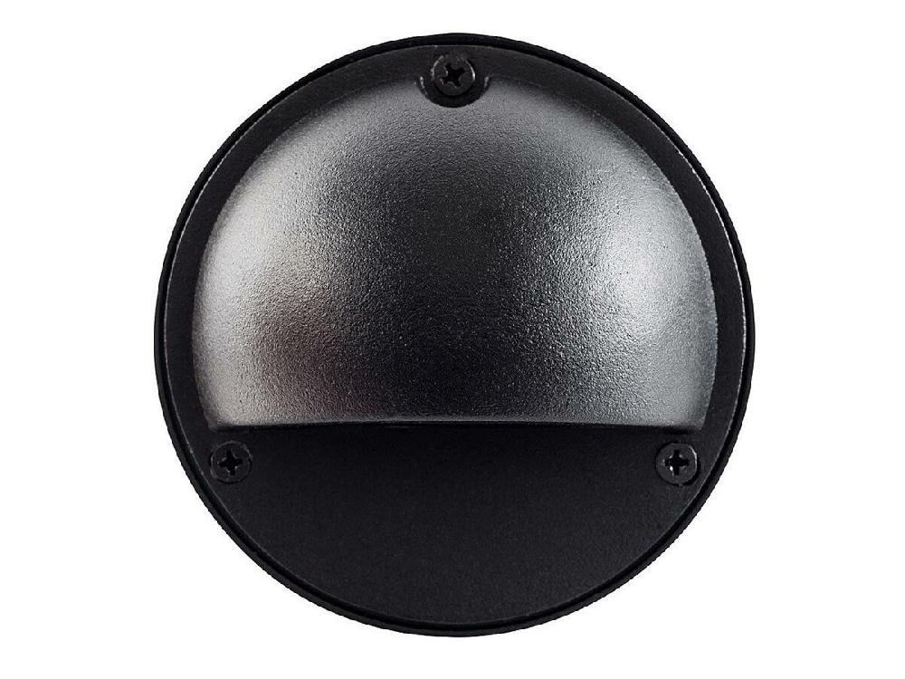 reece Havit Black Round Surface Mounted Step Light with Eyelid G9