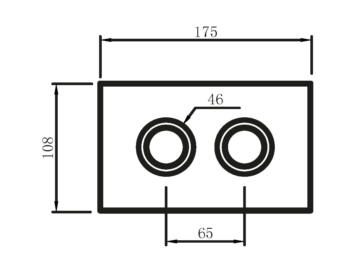 Reece Hideaway+ Round Remote Access Button/ Plate Inwall Brushed Stainless Steel