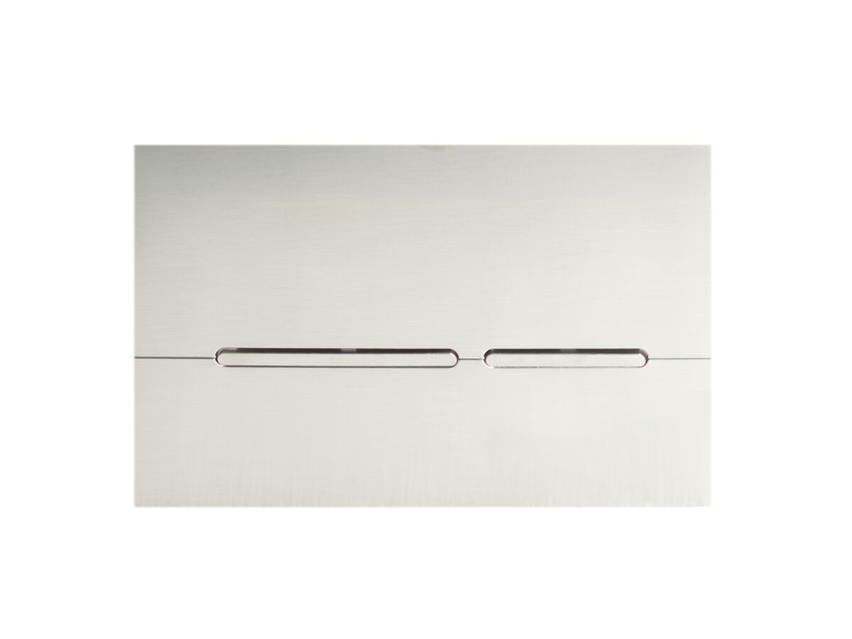 reece Hideaway+ Thin Button/Plate Inwall ABS Brushed Chrome