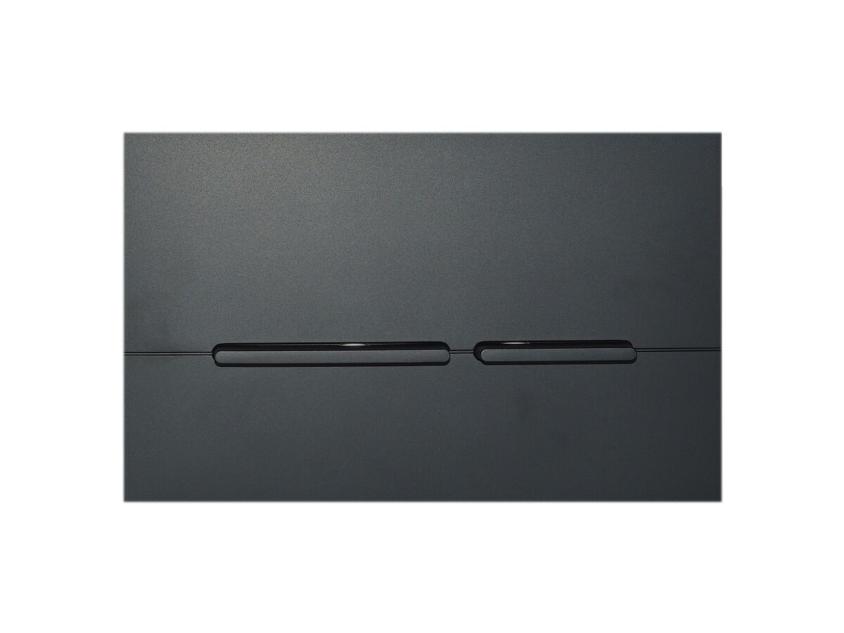 reece Hideaway+ Thin Button/Plate Inwall ABS Matte Black