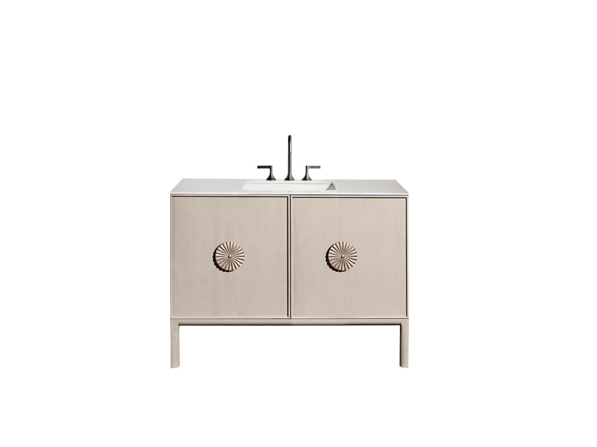 reece ISSY Adorn Undermount Vanity Unit with Legs Two Doors & Internal Shelves with Petite Handle 1200mm x 550mm x 900mm