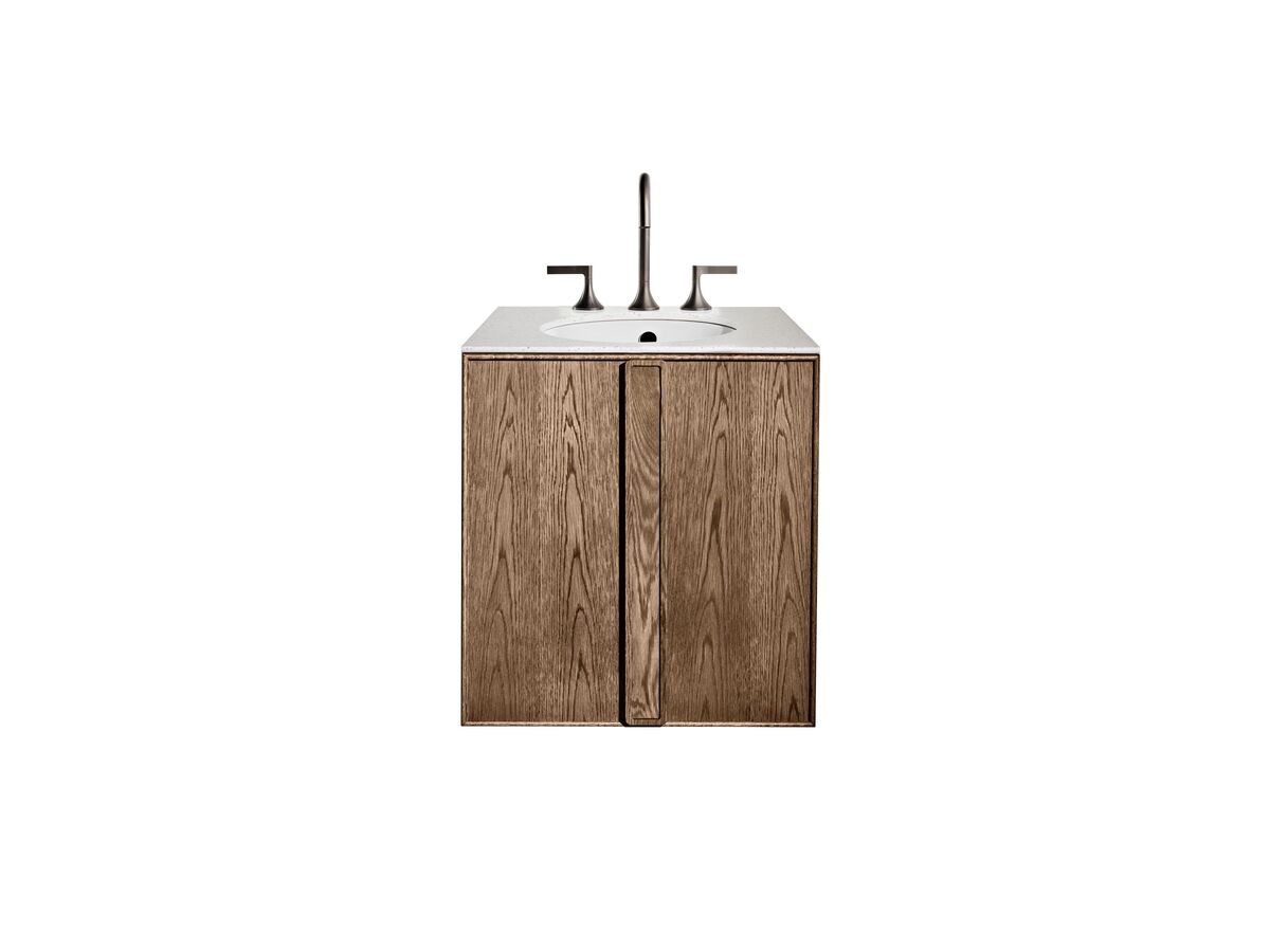 Reece ISSY Adorn Undermount Wall Hung Vanity Unit With One Door & Internal Shelf With Grande Handle 600mm X 550mm X 650mm
