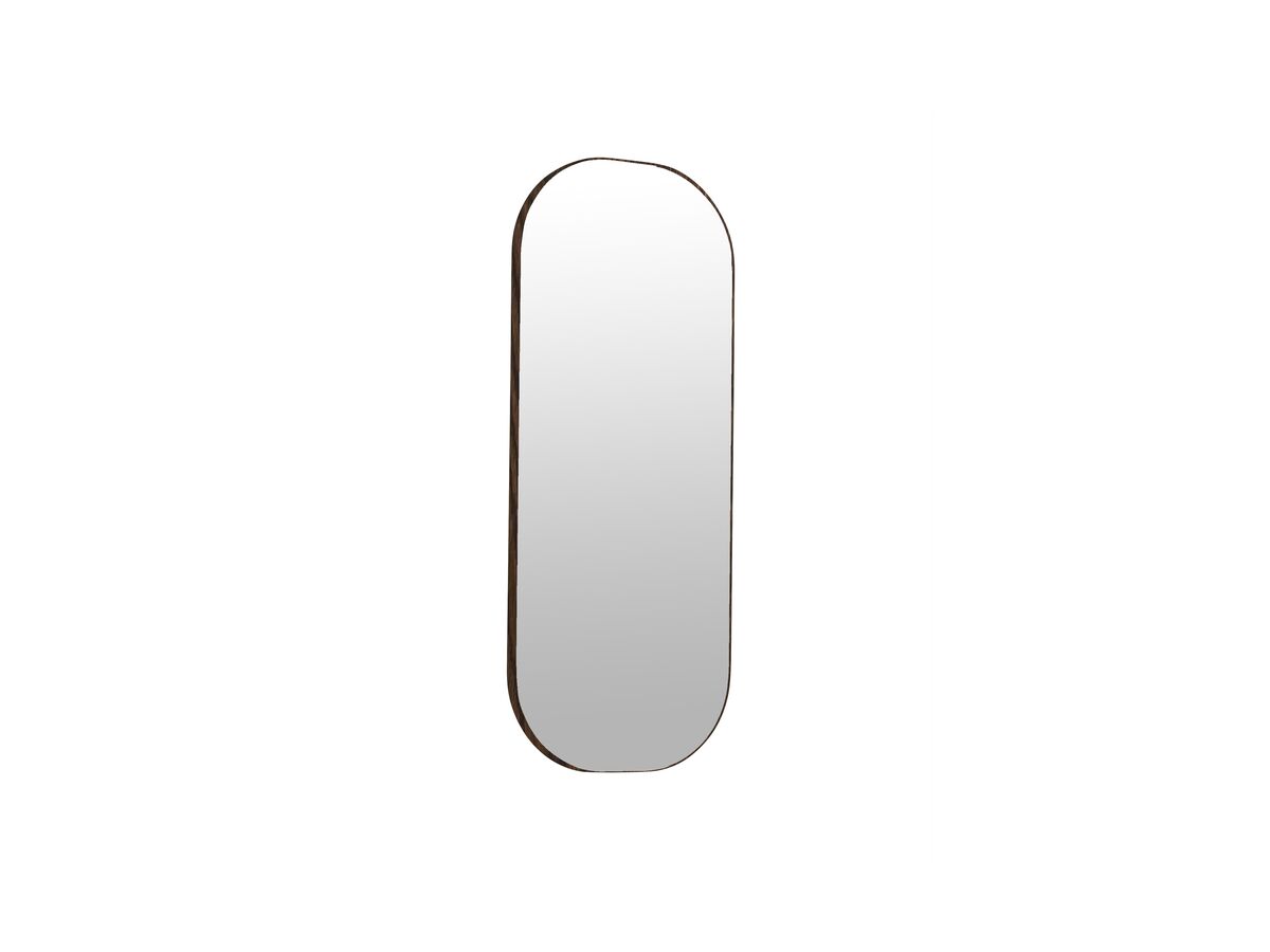 reece ISSY Ballerina Mirror Oval 500 x 1000mm Hazelnut Oak
