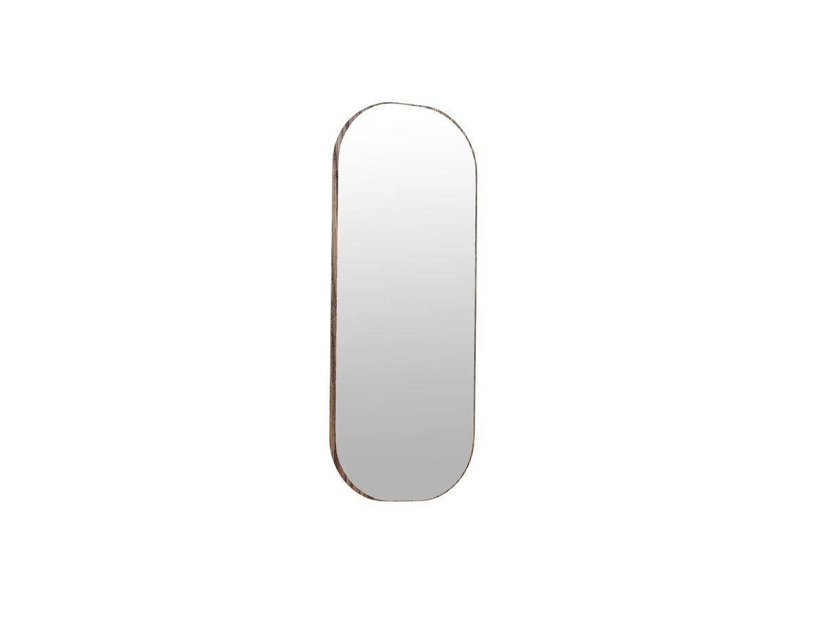 reece ISSY Ballerina Mirror Oval 500 x 1000mm Pecan Oak