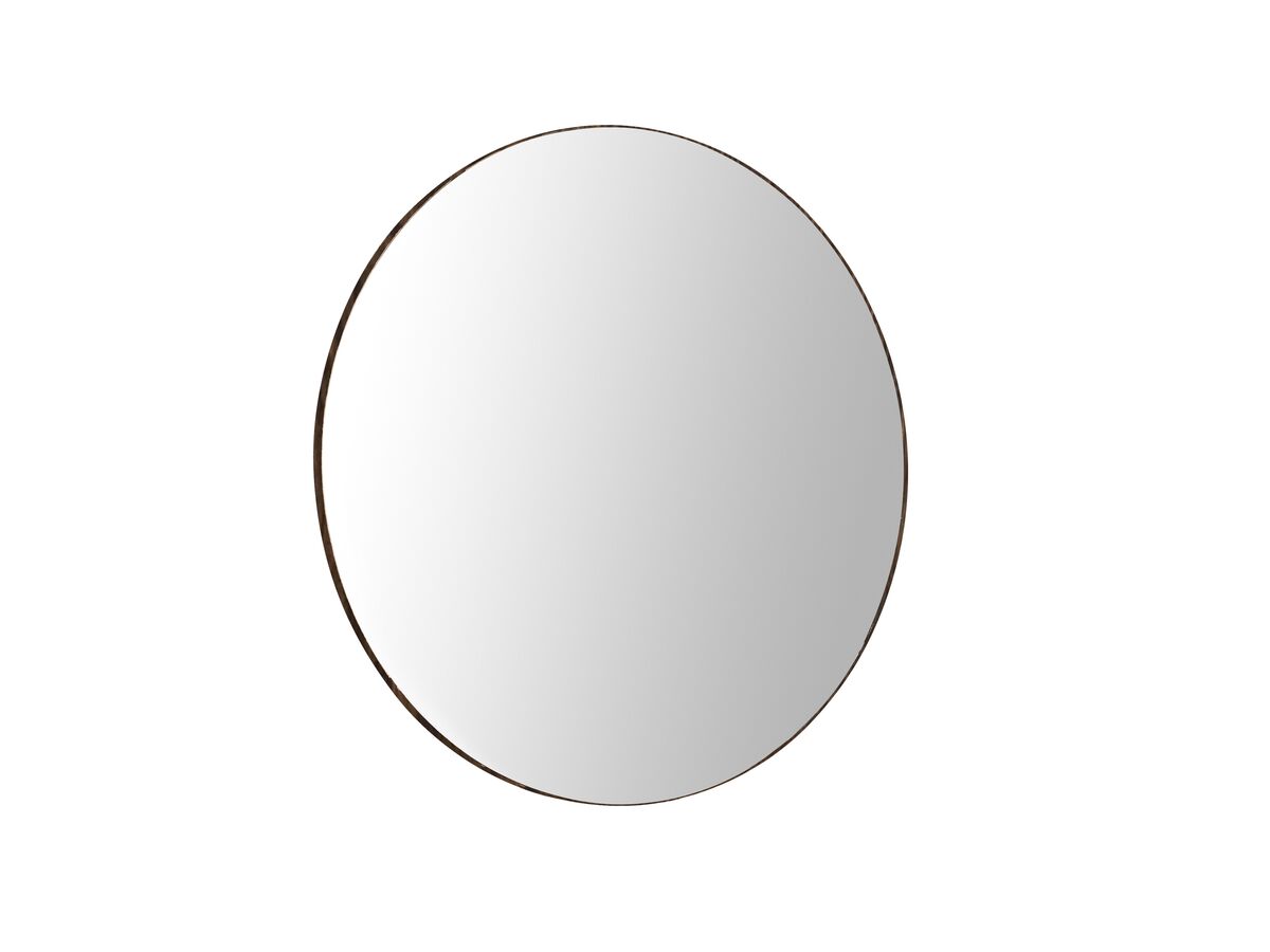 reece ISSY Ballerina Mirror Round 1100 Hazelnut Oak