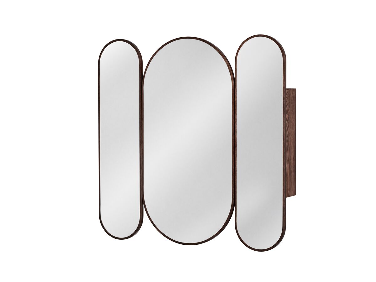 Reece ISSY Blossom 1000 X 1000mm Triple Mirror With Shaving Cabinet (Recessed)